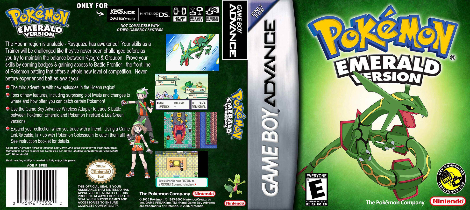 Pokemon Emerald Cover Art - WOI Solutions