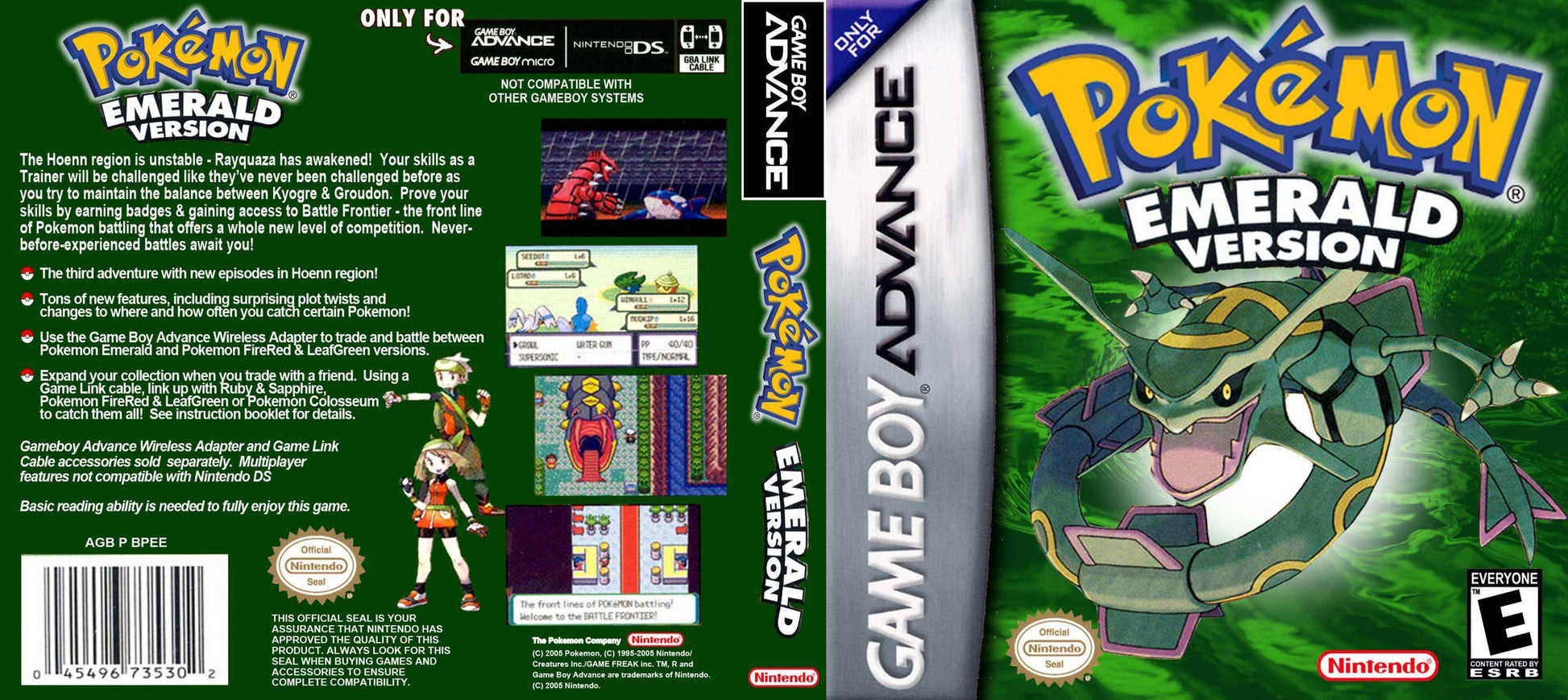Pokemon Emerald Cover Art - WOI Solutions