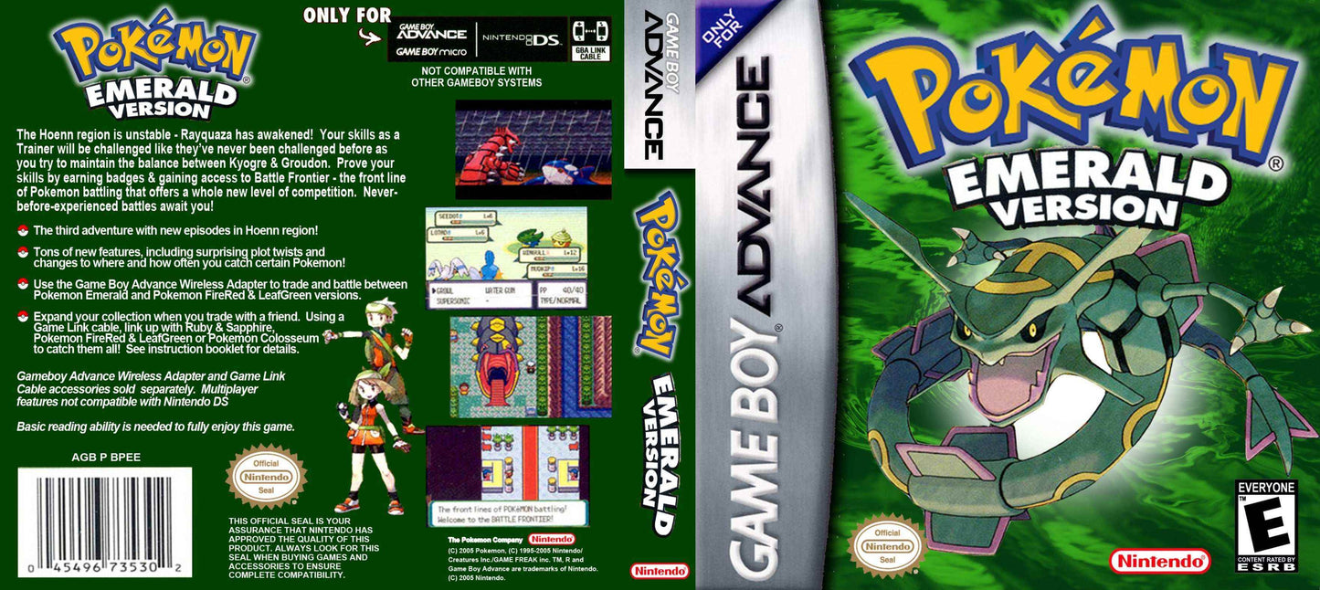 Pokemon Emerald Cover Art - WOI Solutions