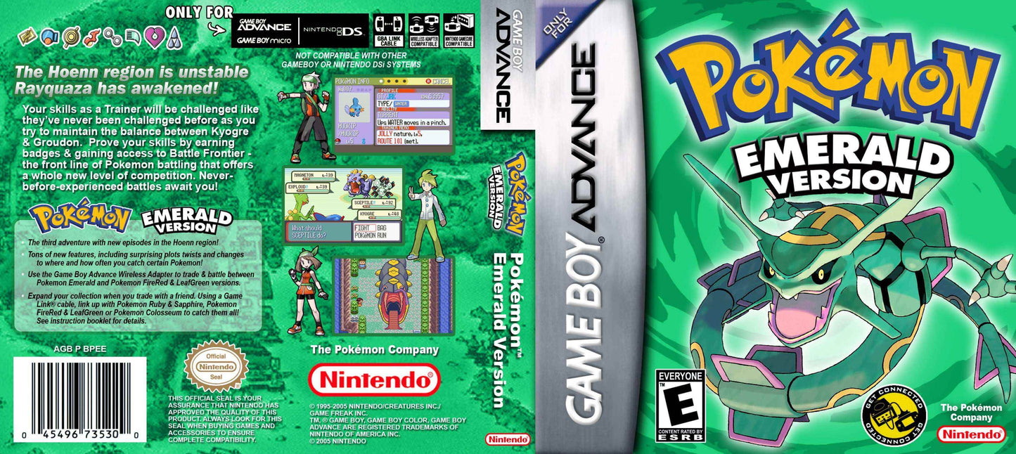 Pokemon Emerald Cover Art - WOI Solutions