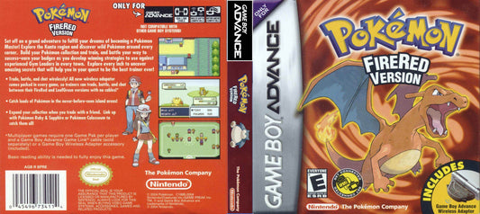 Pokemon FireRed Cover Art - WOI Solutions