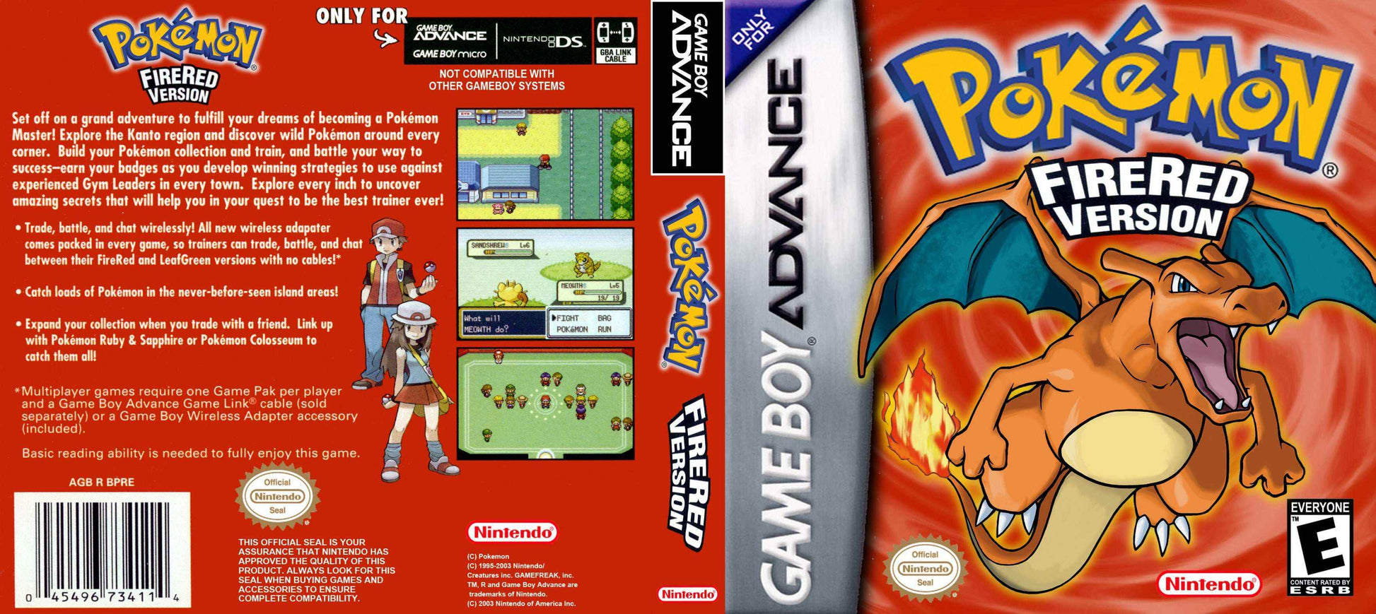 Pokemon FireRed Cover Art - WOI Solutions