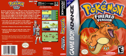 Pokemon FireRed Cover Art - WOI Solutions