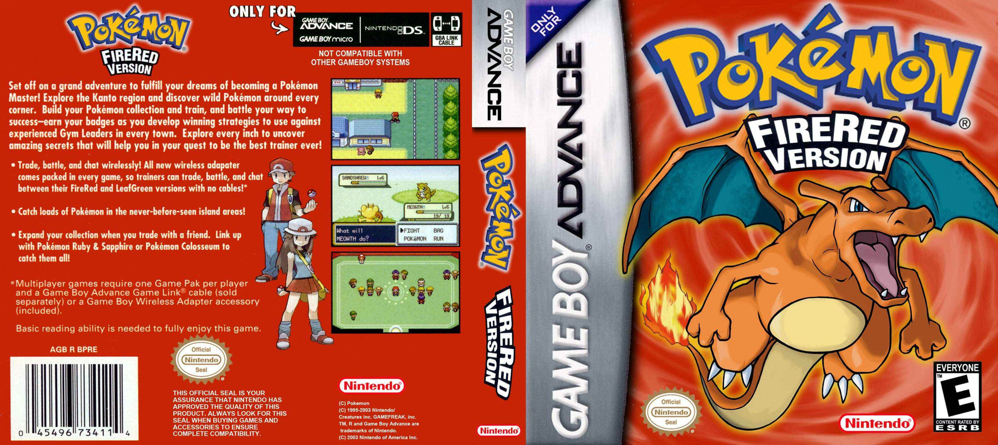 Pokemon FireRed Cover Art - WOI Solutions