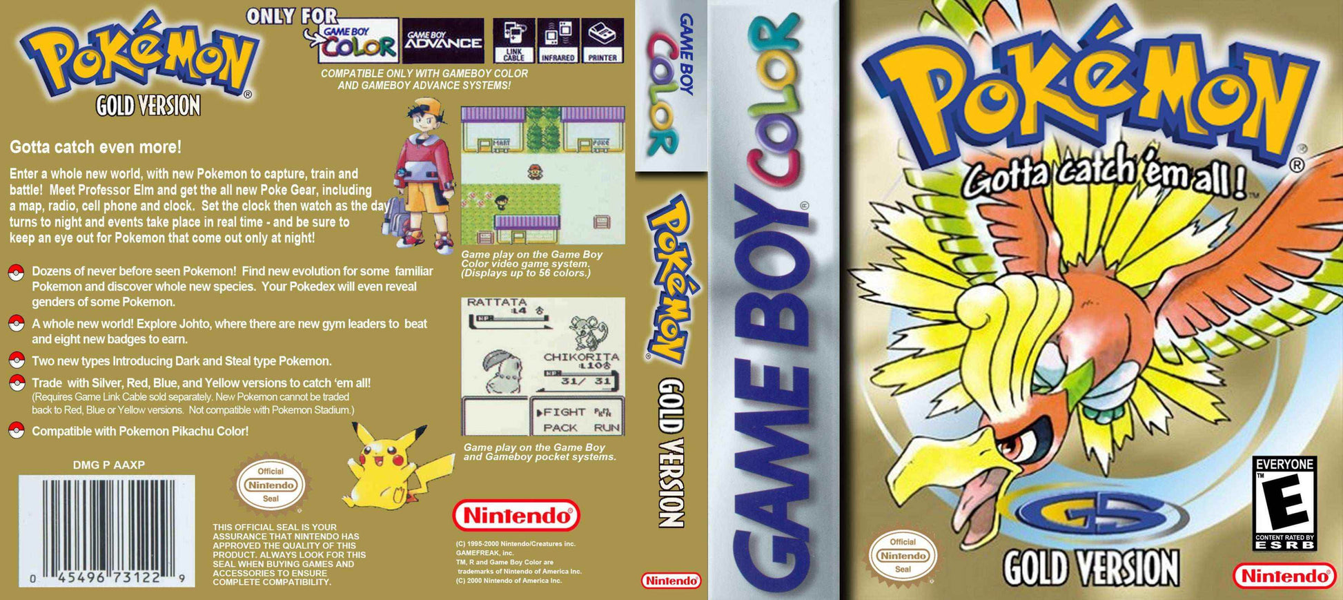 Pokemon Gold Cover Art - WOI Solutions
