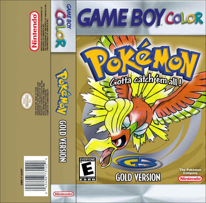 Pokemon Gold Cover Art - WOI Solutions