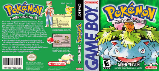 Pokemon Green Cover Art - WOI Solutions