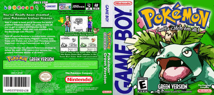 Pokemon Green Cover Art - WOI Solutions