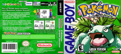 Pokemon Green Cover Art - WOI Solutions