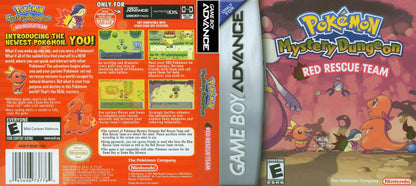 Pokemon Mystery Dungeon Red Rescue Team Cover Art - WOI Solutions