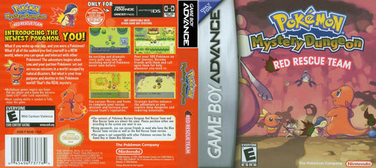 Pokemon Mystery Dungeon Red Rescue Team Cover Art - WOI Solutions