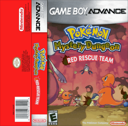 Pokemon Mystery Dungeon Red Rescue Team Cover Art - WOI Solutions