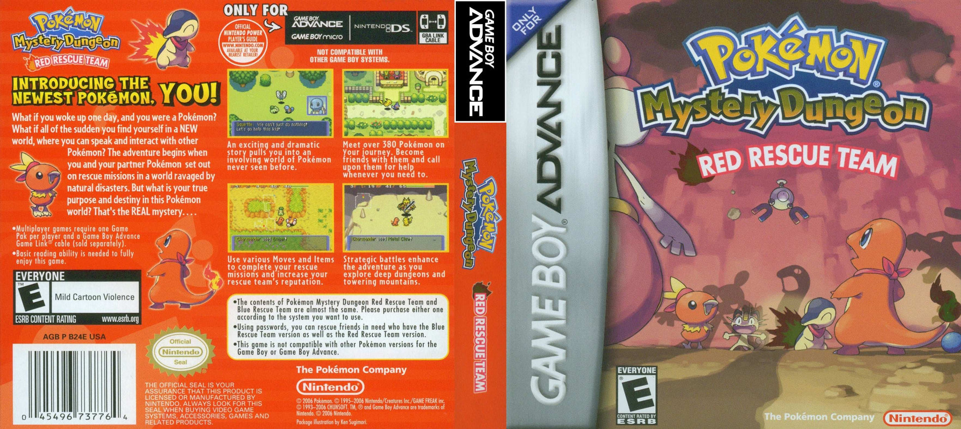 Pokemon Mystery Dungeon Red Rescue Team