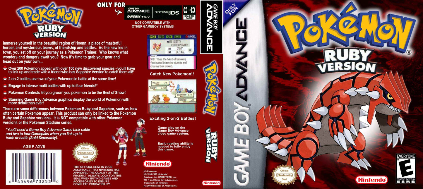 Pokemon Ruby Cover Art - WOI Solutions