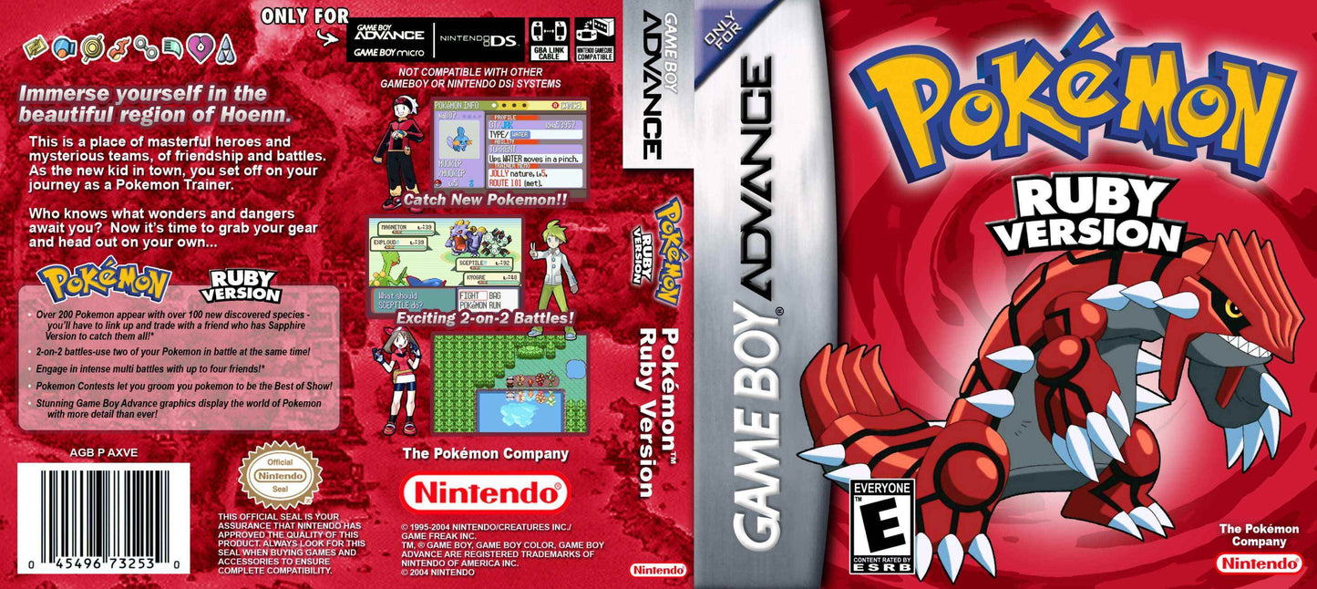 Pokemon Ruby Cover Art - WOI Solutions