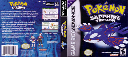 Pokemon Sapphire Cover Art - WOI Solutions