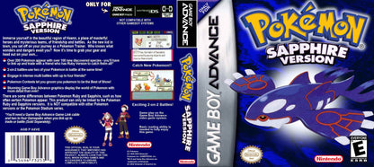 Pokemon Sapphire Cover Art - WOI Solutions