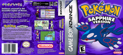 Pokemon Sapphire Cover Art - WOI Solutions