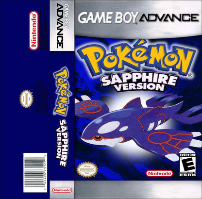 Pokemon Sapphire Cover Art - WOI Solutions