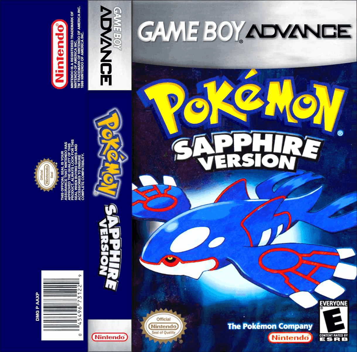 Pokemon Sapphire Cover Art - WOI Solutions