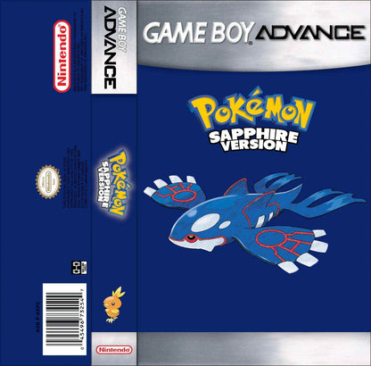 Pokemon Sapphire Cover Art - WOI Solutions