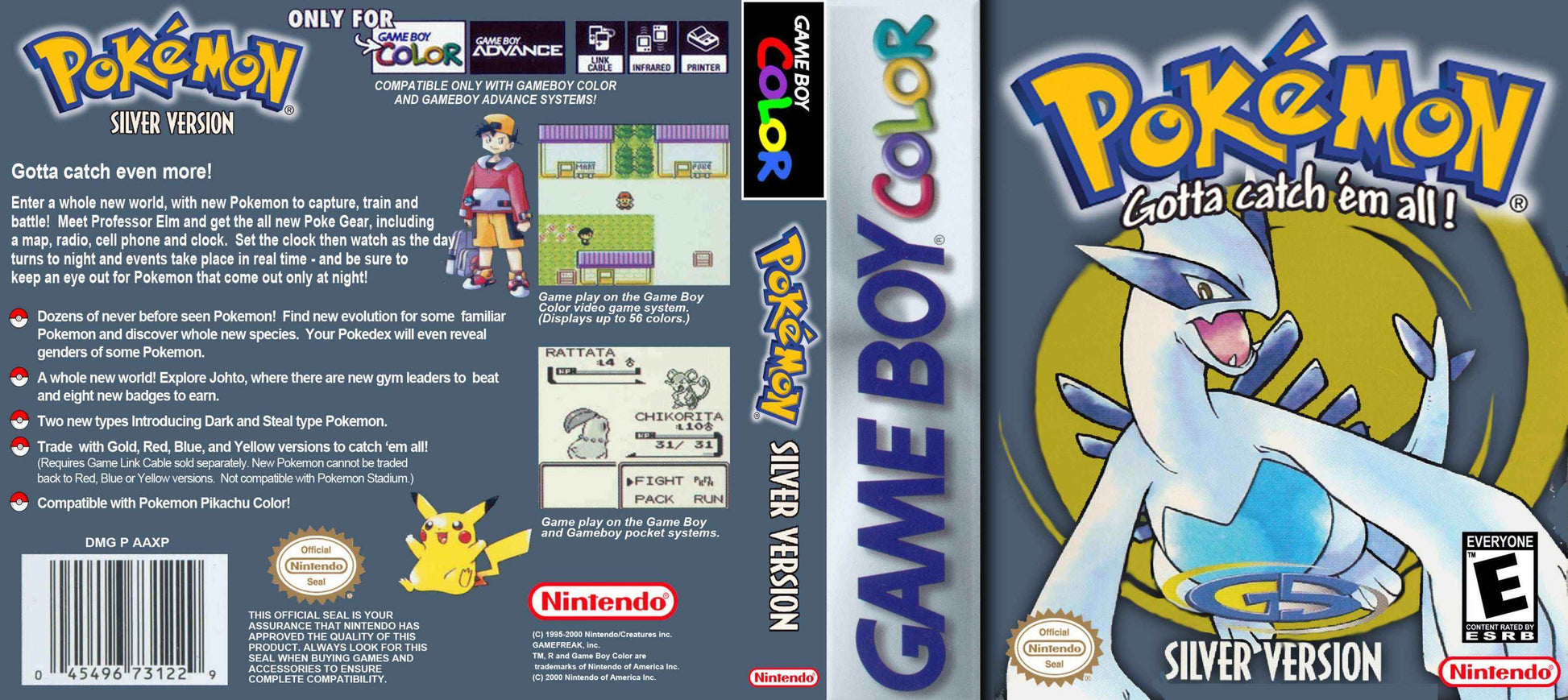 Pokemon Silver Cover Art - WOI Solutions