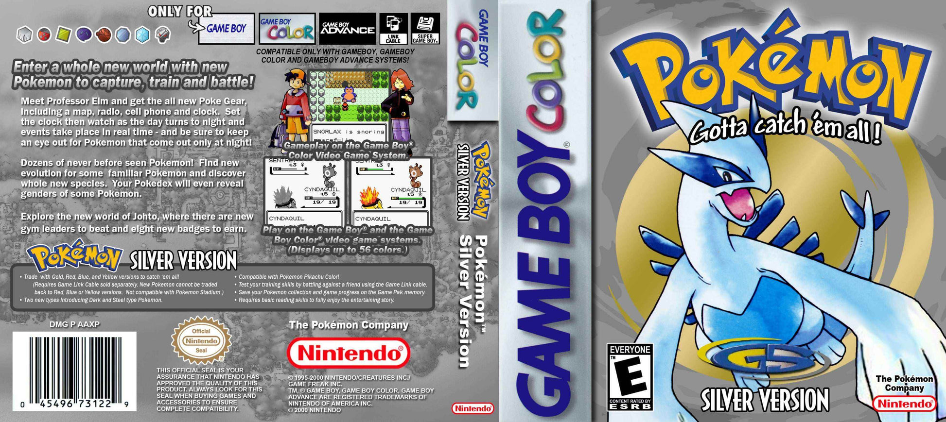 Pokemon Silver Cover Art - WOI Solutions