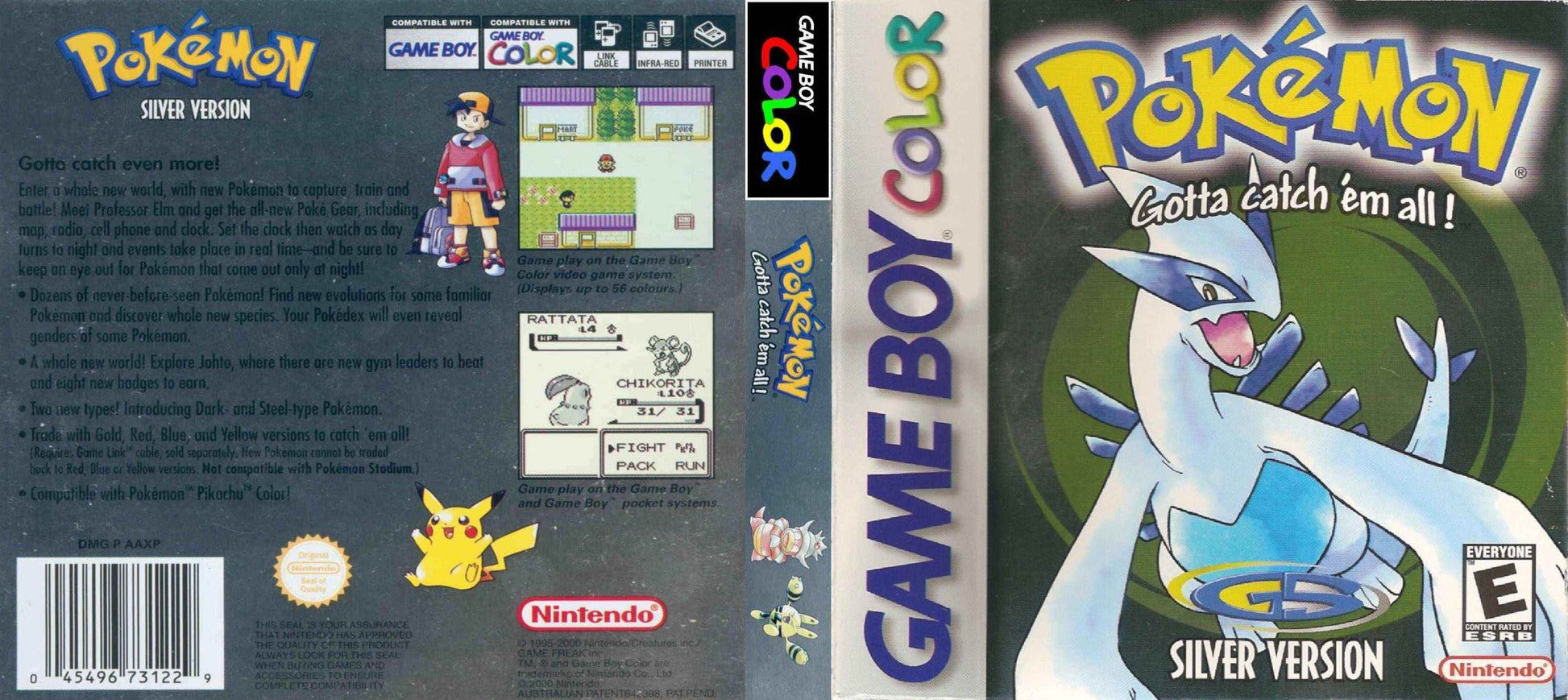 Pokemon Silver Cover Art - WOI Solutions