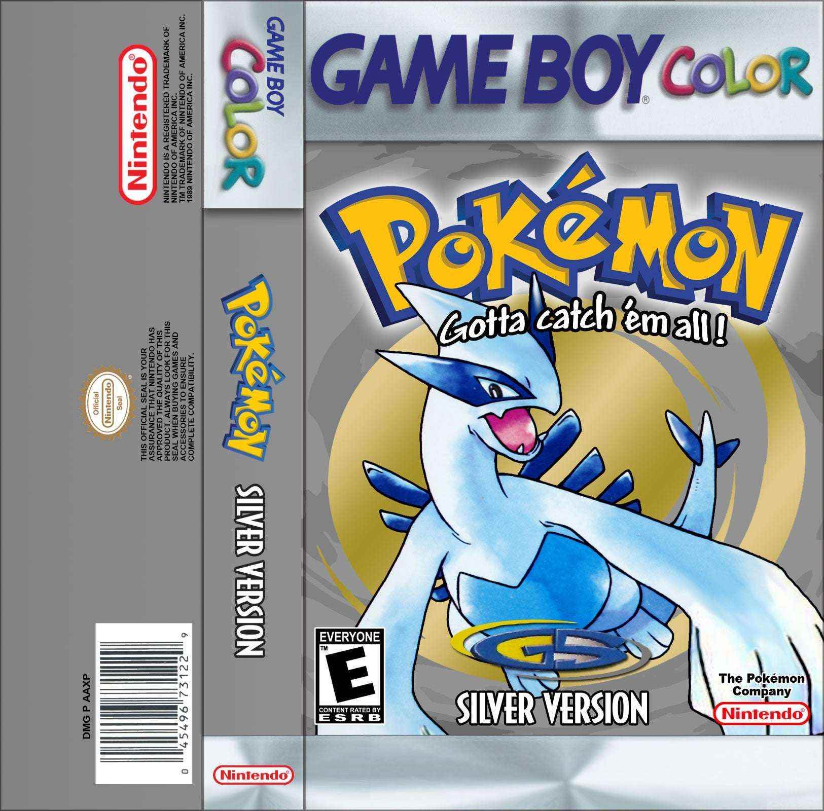 Pokemon Silver Cover Art - WOI Solutions