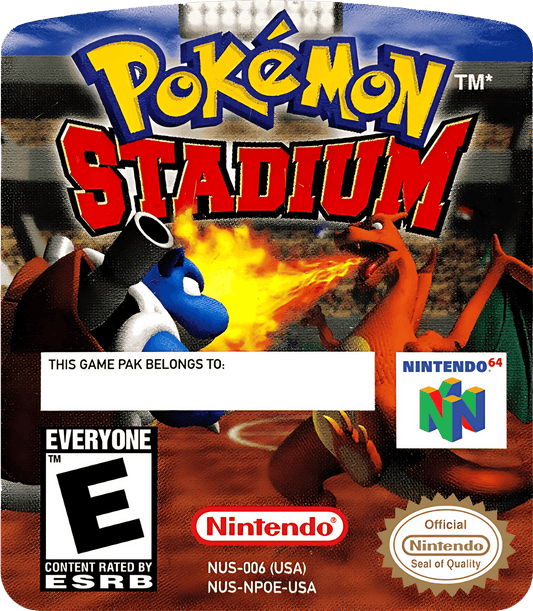 Pokémon Stadium Cover Art - WOI Solutions