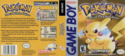 Pokemon Yellow Cover Art - WOI Solutions