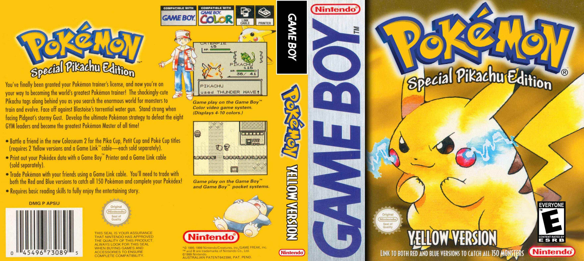 Pokemon Yellow Cover Art - WOI Solutions