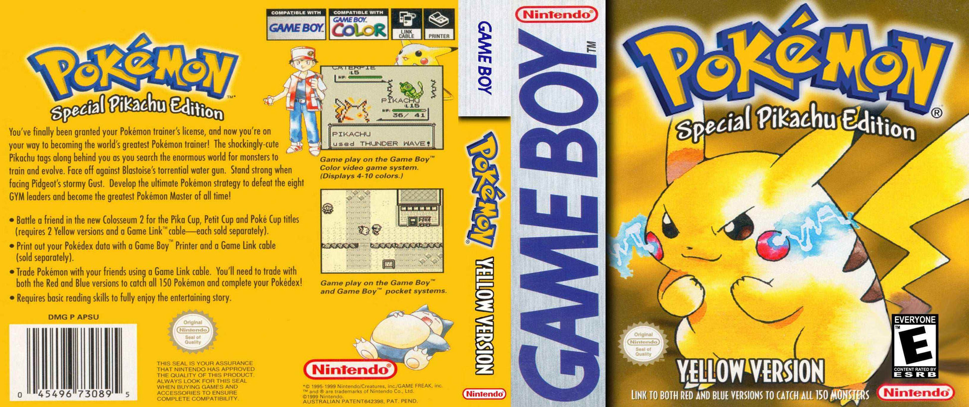 Pokemon Yellow Cover Art - WOI Solutions