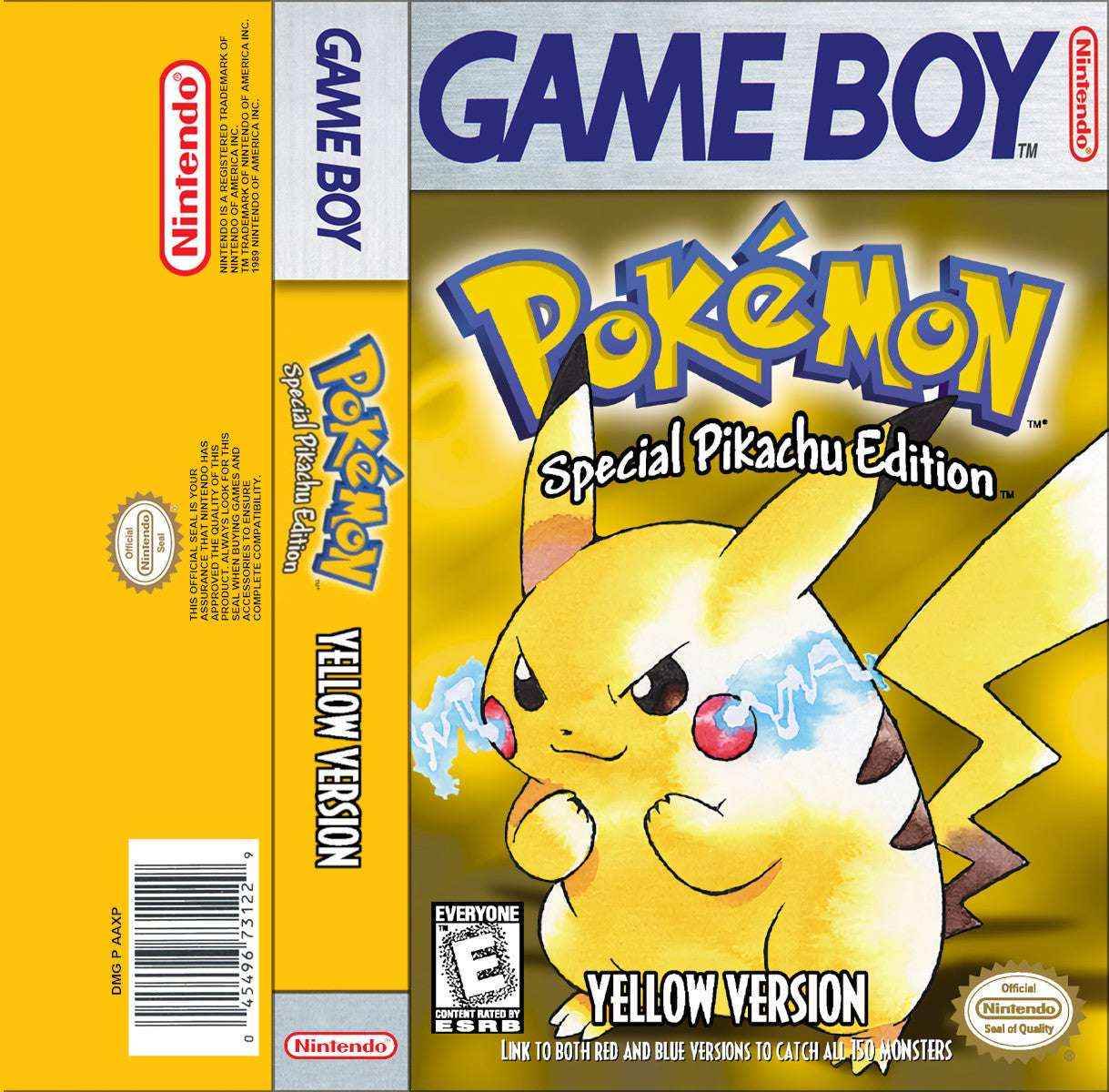 Pokemon Yellow Cover Art - WOI Solutions