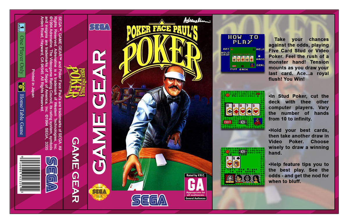 Poker Face Paul's Poker