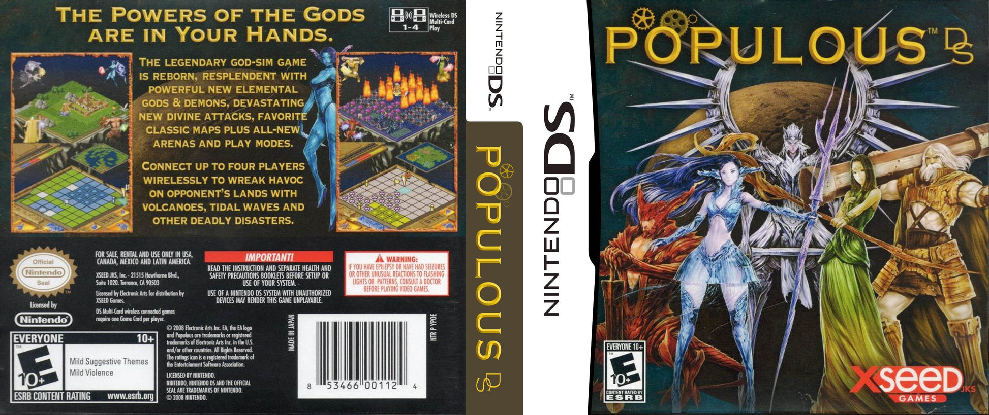 Populous DS Cover Art - WOI Solutions