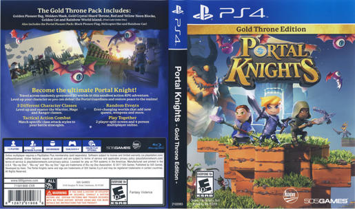 Portal Knights Gold Throne Edition