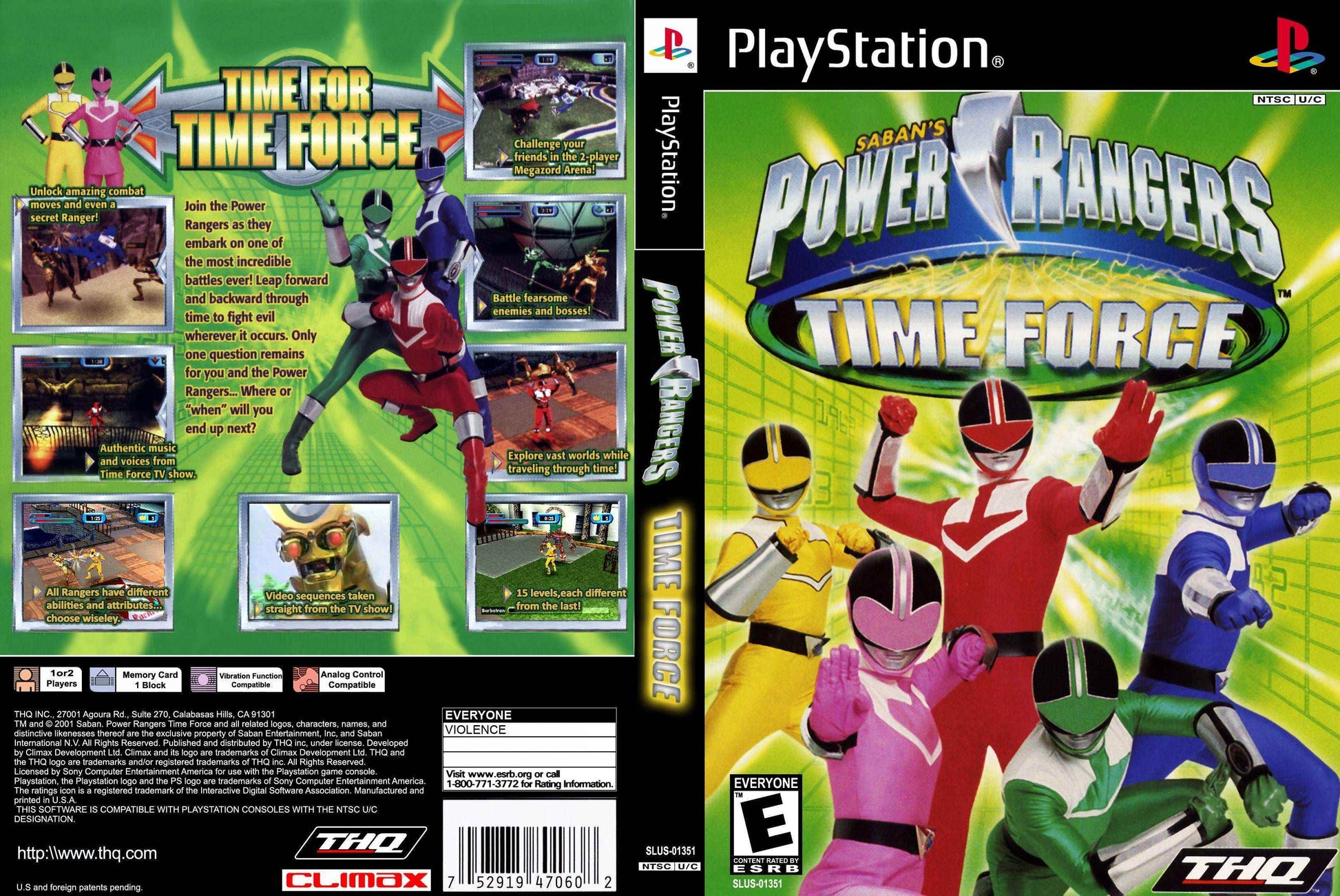 Power Rangers Time Force Cover Art - WOI Solutions