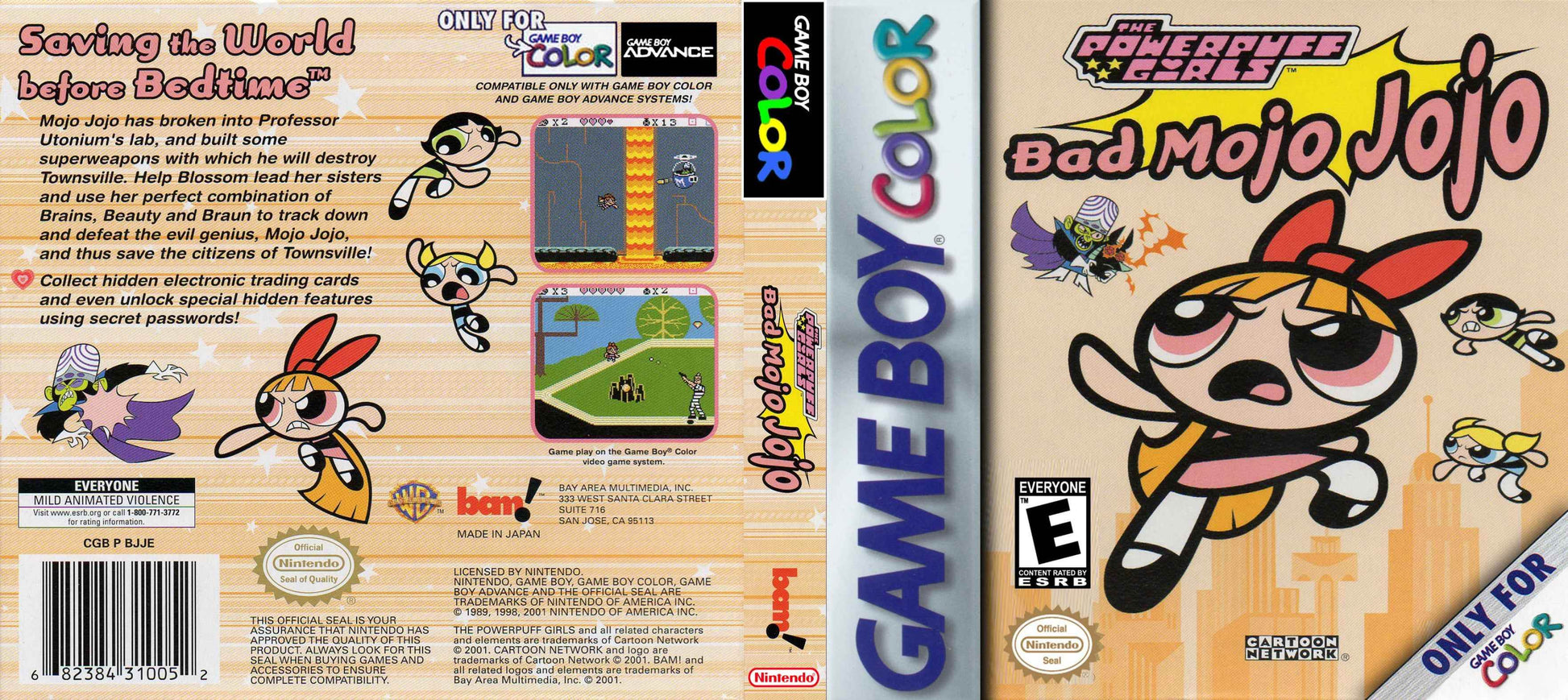 Powerpuff Girls Bad Mojo Jojo Cover Art - WOI Solutions