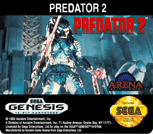 Predator 2 Cover Art - WOI Solutions