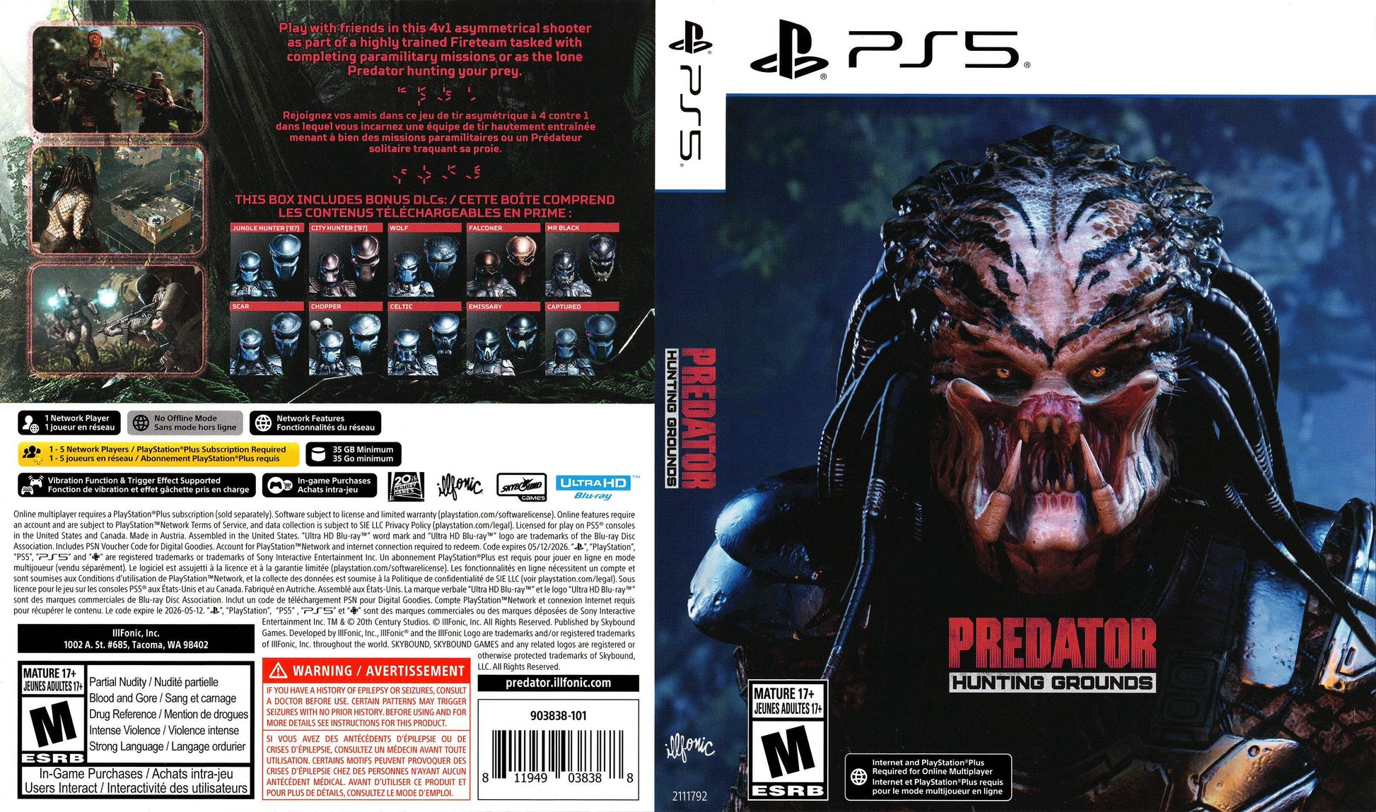 Predator Hunting Grounds Cover Art - WOI Solutions