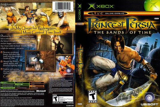 Prince Of Persia The Sands Of Time Cover Art - WOI Solutions
