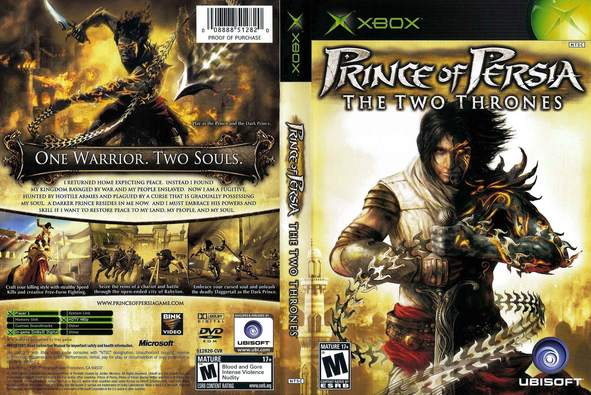 Prince Of Persia The Two Thrones Cover Art - WOI Solutions