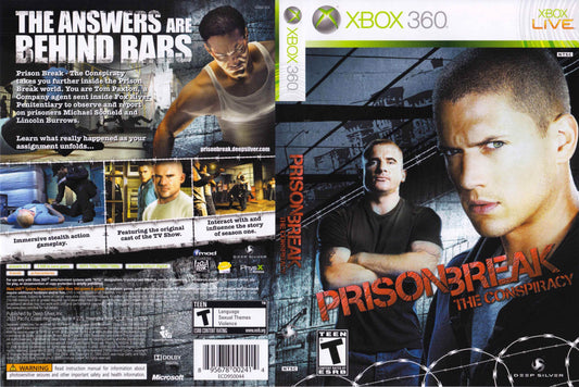 Prison Break The Conspiracy Cover Art - WOI Solutions