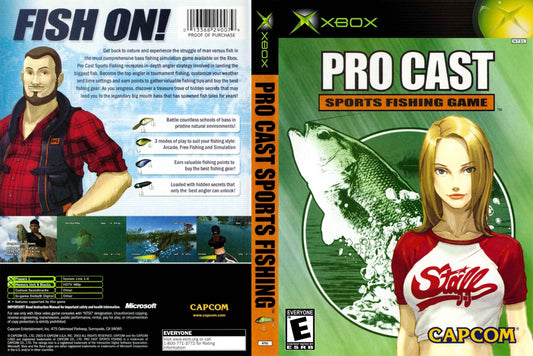 Pro Cast Sports Fishing Cover Art - WOI Solutions