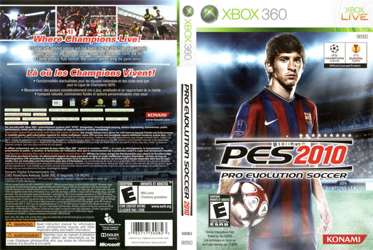 Pro Evolution Soccer 2010 Cover Art - WOI Solutions