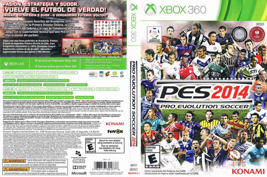 Pro Evolution Soccer 2014 Cover Art - WOI Solutions