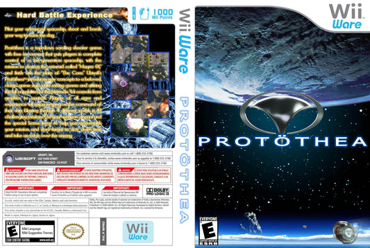 Protothea (WiiWare) Cover Art - WOI Solutions
