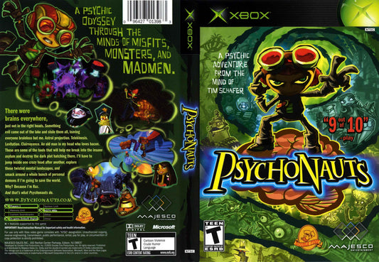 Psychonauts Cover Art - WOI Solutions