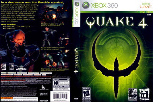 Quake 4 Cover Art - WOI Solutions